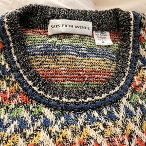 Exquisite Saks 5th Ave. Men's Sweater - Medium